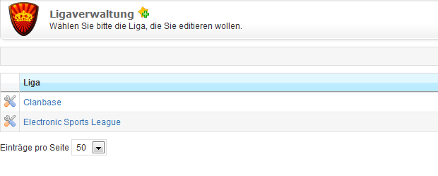 Abbildung: Ligen Abbildung: Ligen