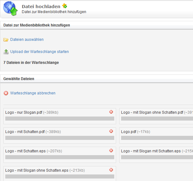 Abbildung: Upload Abbildung: Upload
